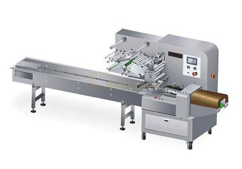 Поточная упаковочная машина пирожных F-DB600
