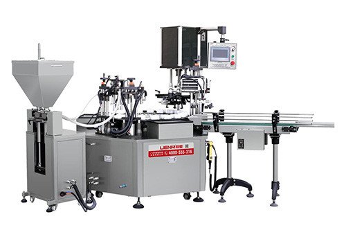 Cream Jar/Bottle Filling Capping Machine LM-ZPGX 
