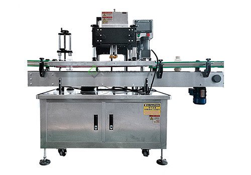 Машина для закручивания спрей-крышек / Закаточная машина для бутылок чистящих средств UT0AXG8