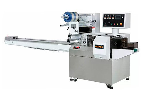 Горизонтальная упаковочная машина стандартного потока HP-450H / HP-600H