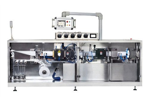 Машина для наполнения и запайки пластиковой тары SED-120SP