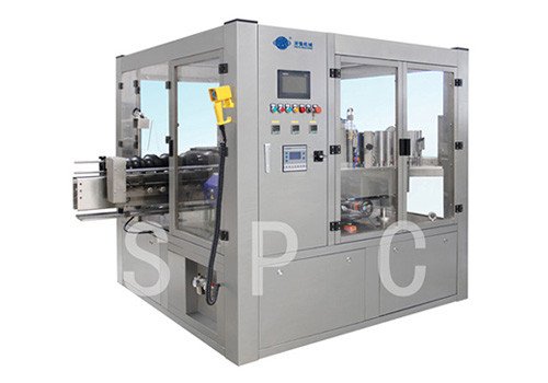 Линейная этикетировочная машина термоклеем SPC-SORL-TL