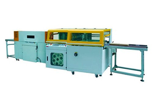ACS-5545H / AHP-5030LW — автоматическая высокоскоростная машина для упаковки в термоусадочную пленку с боковой сваркой шва