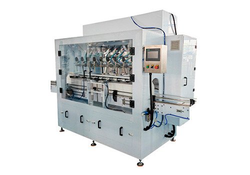 GPS-series Fully Automatic Linear Anti Corrosive Toilet Cleaner Filling Machine