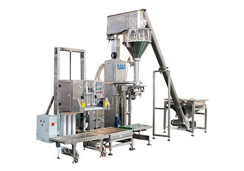 Полуавтоматическая шнековая дозирующая машина ZL100L для порошков