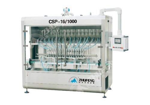 Фасовочно-укупорочная машина CSP-16/1000 для вязкой продукции