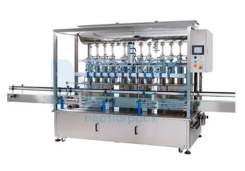 Автоматическая машина FP4670 с 12-ю форсунками для розлива смазочного масла (поршневой насос)