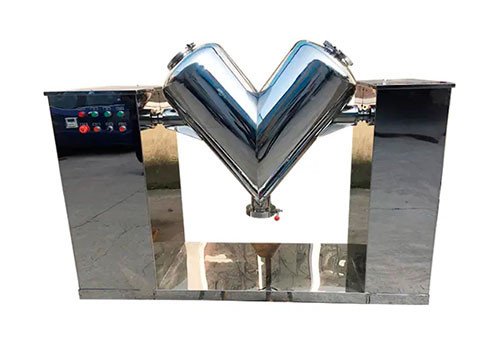 Vertical Small Powder Mixing Machine V-100