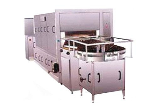 Туннельная мойка бутылок, машина для мойки бутылок