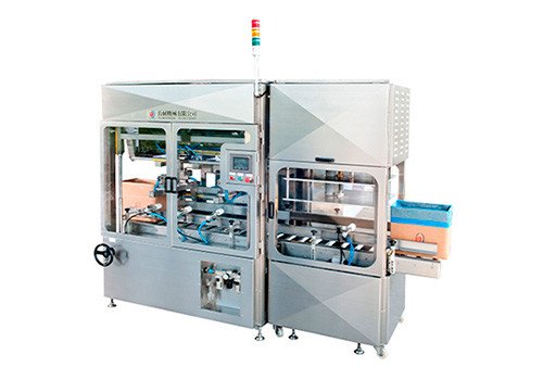 Машина для вставки картонных коробок LE-886A (прямая вставка)