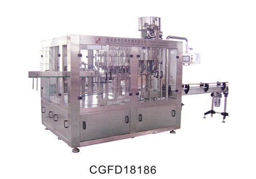 CGFD Series Rinsing Balanced Pressure Filling and Screw Capping Machine 