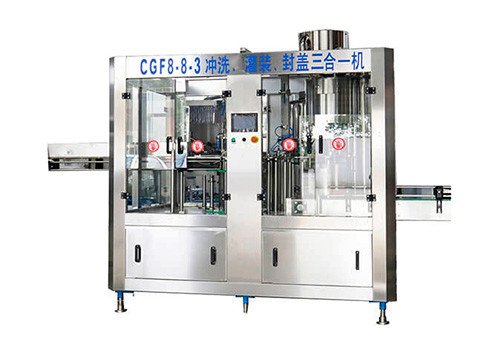 Машина для розлива минеральной воды CGF8-8-3