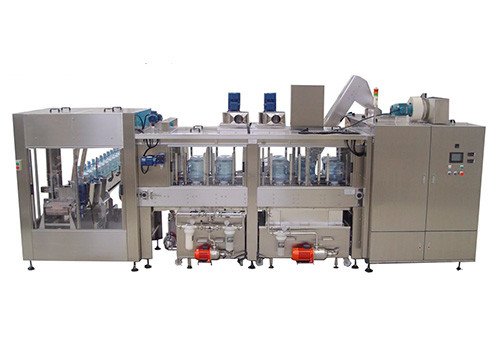 Моноблочная машина для ополаскивания/наполнения/укупорки галлоновых бутылок серии RFC