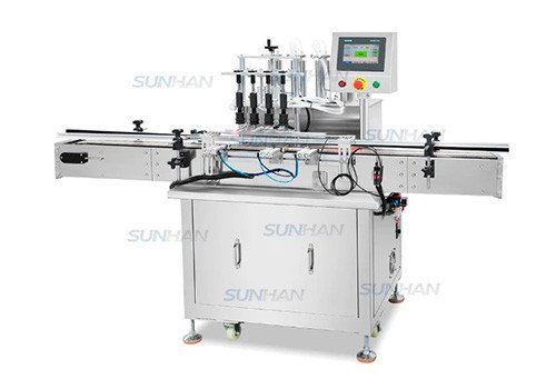 SH-YTZL4A Automatic 4 Heads Vacuum Eyewash Cosmetic Fragrance Perfume Essential Oil Spray Bottles Liquid Filling Machine