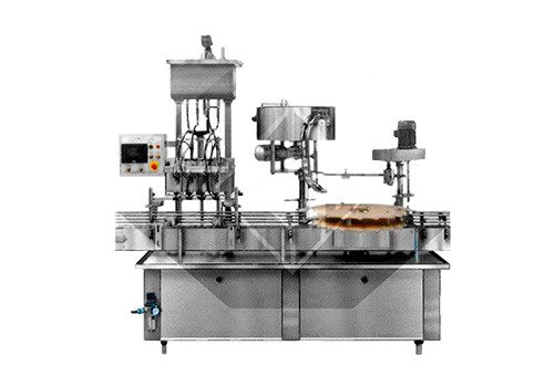 VFM-4 Automatic Monoblock Filling Capping Machine for Semi fluid