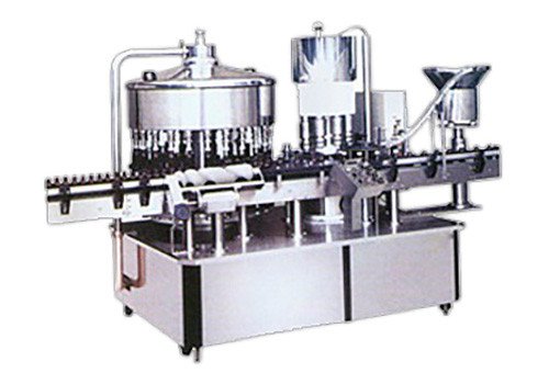 Автоматическая ротационная разливочно-укупорочная машина SD-HFX-6000