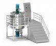 2000L Liquid Heating Homogenizing Mixer