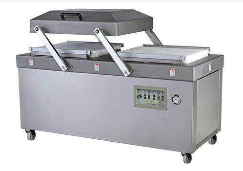 Высокопроизводительная упаковочная машина J-V012W с двумя камерами глубокого вакуума