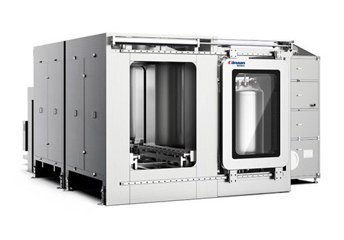 Двухкамерная станция мойки контейнеров серии QDS