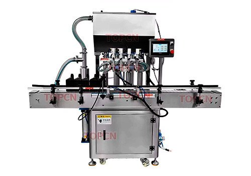 TAFM-4PM Машина для розлива в бутылки жидких мыл, моющих средств и лосьонов со специями