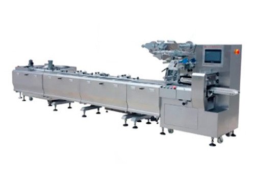 Высокоскоростная автоматическая упаковочная машина для ирисок и батончиков JY-L600