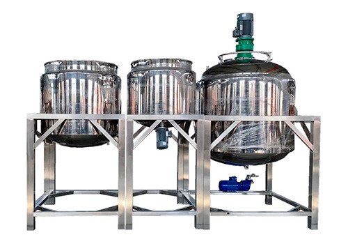 2000-литровый вакуумный эмульсификатор-смеситель GD