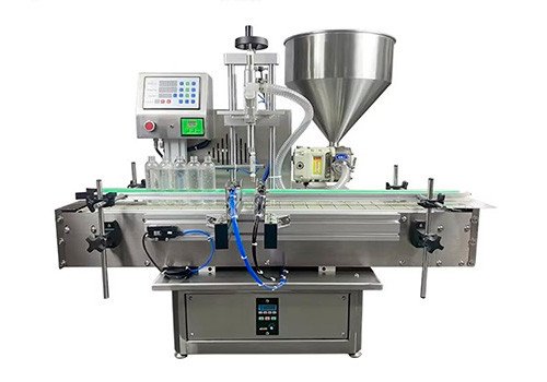 Автоматическая машина для розлива томатного соуса, масла, сыра и пасты TAFM-DTRP