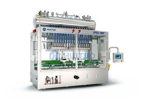 Servo Drive Rotary Piston Liquid Filling Machine FRP-24