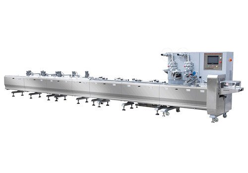 Высокоскоростная автоматическая упаковочная машина для батончиков JY-L1000