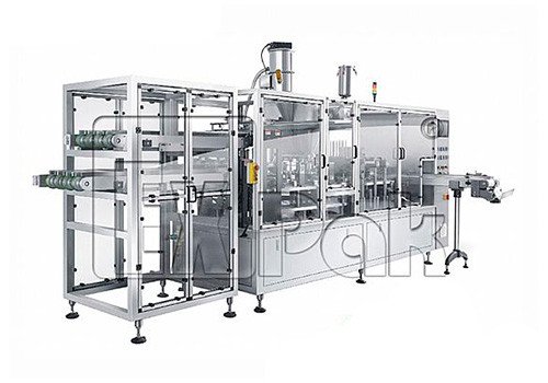 Linear 2 Lane K Cup Coffee Capsule Filling Machine CP5002K / CP5004K 