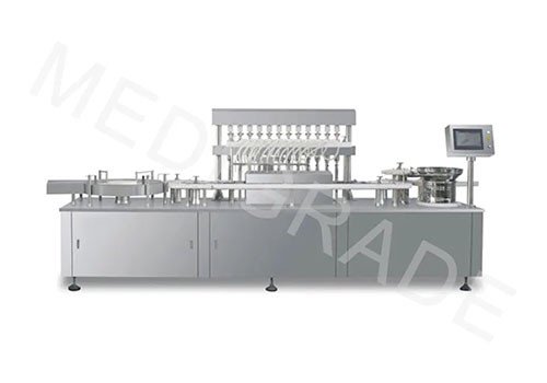 Линейное машина HHGS400 для розлива и закупоривания 