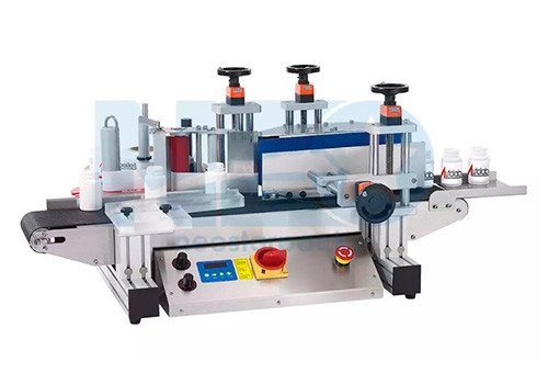 Полуавтоматический этикетировщик круглых бутылок LR1100