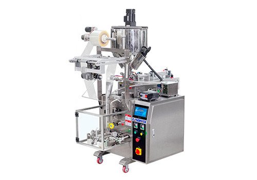 Многофункциональная машина для вертикальной упаковки жидких соусов в пакетики с боковой запайкой LD-320L/LD-380L