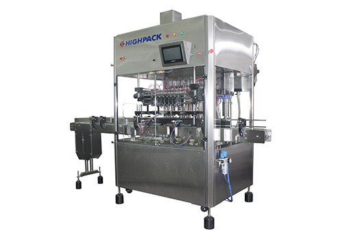 Автоматическая серво-поршневая разливочная машина HSY-LPP08