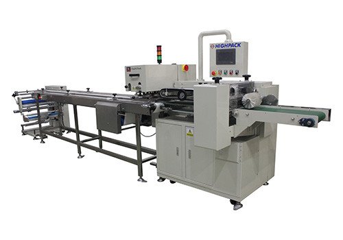 Автоматическая поточная горизонтальная упаковочная машина HSY-HFW59120-2S