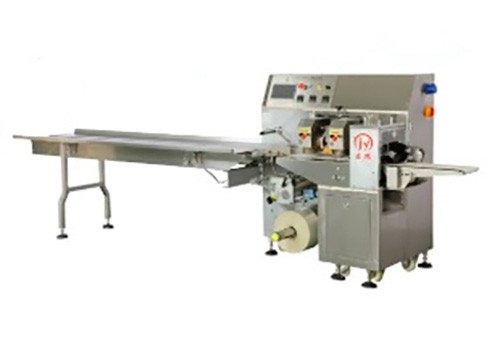 Горизонтальная упаковочная машина с автоматической системой подачи JY-ZX300