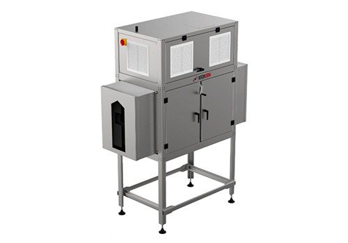 Одномодульный высоконапорный сушильный туннель DRYJET100