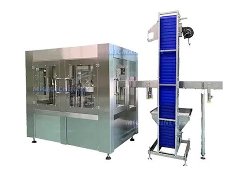 Полностью автоматическая линия розлива сока в бутылки MIC 12-12-5
