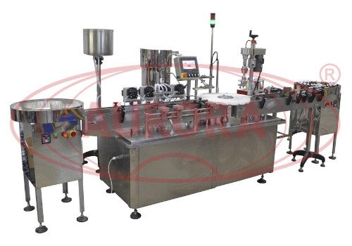 Monoblock "Master" MZ-400ED for Filling and Capping Oils and Alcohol-Containing Products