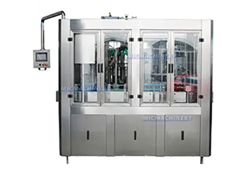 Автоматическая машина для розлива содовой в бутылки MIC 50-50-10
