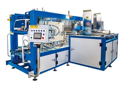 Машины SFA-2125-L / SFA-2124-L для упаковки в картонные ящики оберточного типа
