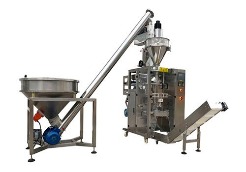 Автоматическая вертикальная машина YB-420F для фасовки порошков в пакеты-саше