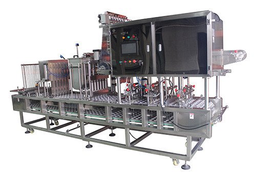 Автоматическая машина для наполнения и запечатывания стаканчиков HSY-HZF06C
