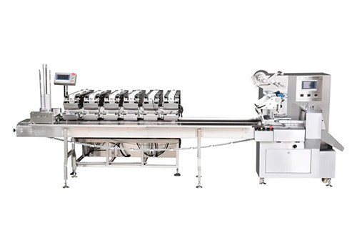 Автоматическая упаковочная машина для печенья и вафельных палочек ZB400ST