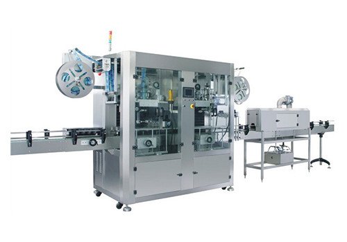 Двухголовочная машина LBL-D150/250/350/450 для нанесения рукавной этикетки из термоусадочной пленки
