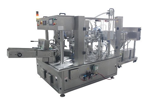 Роторная упаковочная машина с циркуляционным роторным лопастным насосом HSY-RP08-200CP