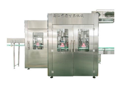 Машина для розлива жидкой продукции, мойки и укупоривания бутылок CGF60-40-15