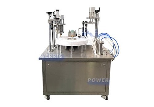 Semi-Automatic Perfume Filling and Sealing Machine