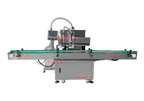 Автоматическая машина для розлива лосьонов для тела GJFM-2GP с сервоприводом и шестеренчатым насосом, высокоточная