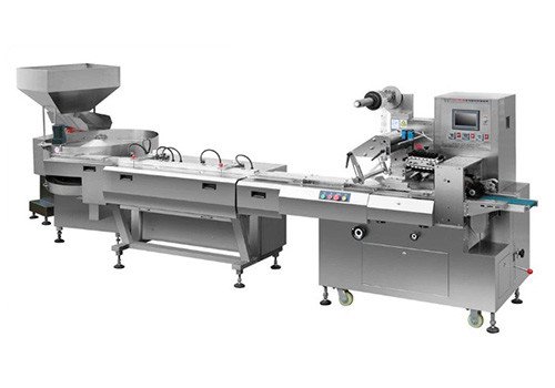 Линия упаковки с поворотным столом DXD-300Z 